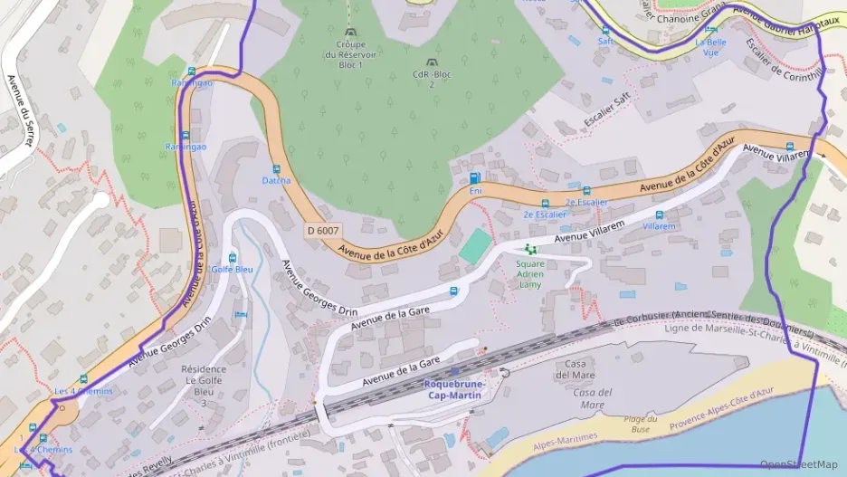 Appartement 65 m² trois pièces à vendre à Roquebrune-Cap-Martin