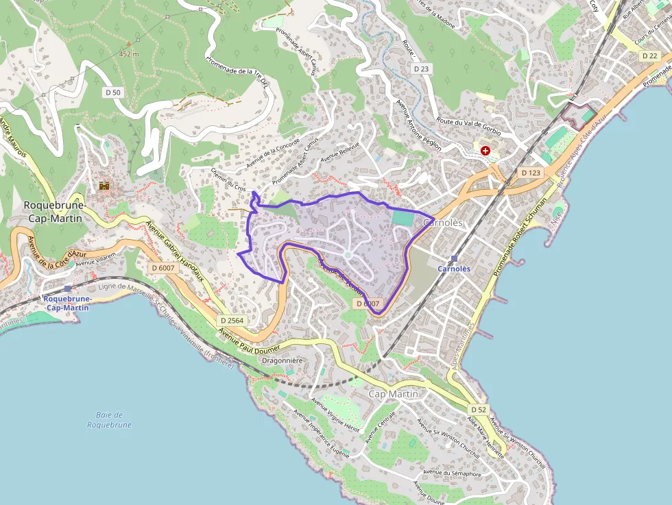 Appartement 96 m² quatre pièces à vendre à Roquebrune-Cap-Martin