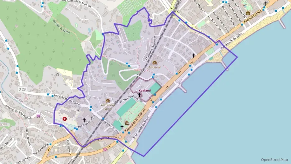 Appartement 35 m² une piece à vendre à Menton