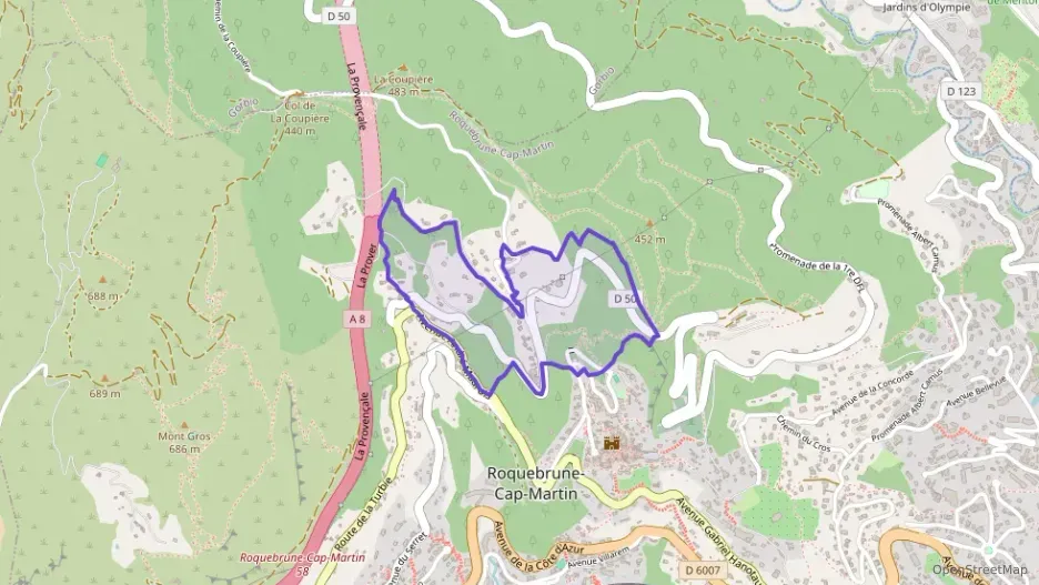 Appartement 100 m² trois pièces à vendre à Roquebrune-Cap-Martin