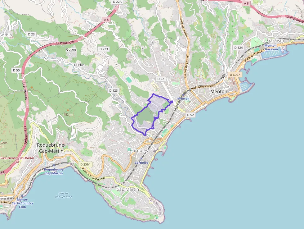 Appartement 42 m² deux pieces à vendre à Menton