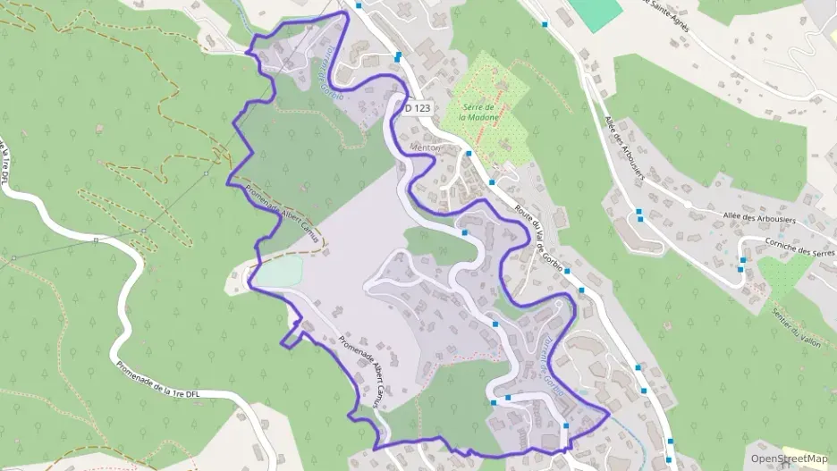 Appartement 61 m² trois pièces à vendre à Roquebrune-Cap-Martin