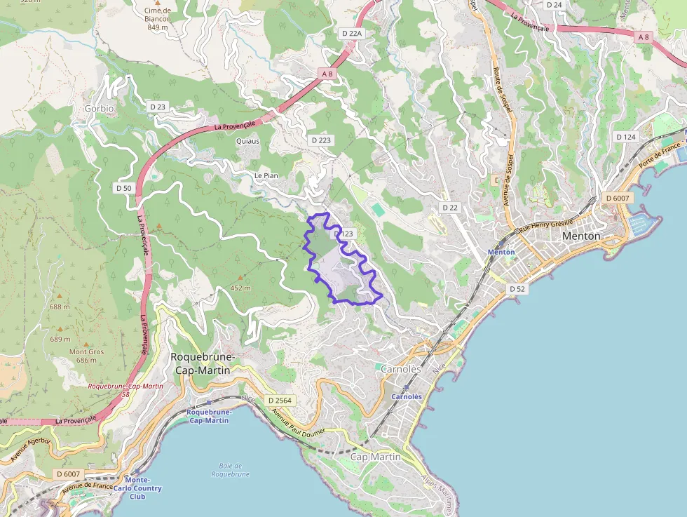 Appartement 33 m² deux pieces à vendre à Roquebrune-Cap-Martin