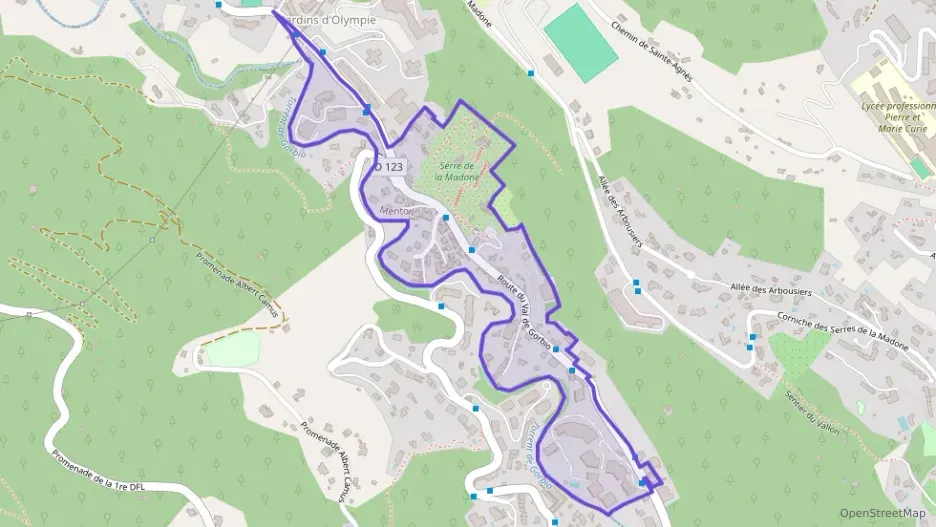 Appartement 60 m² trois pièces à vendre à Menton Appartement 60 m² trois pièces à vendre à Menton