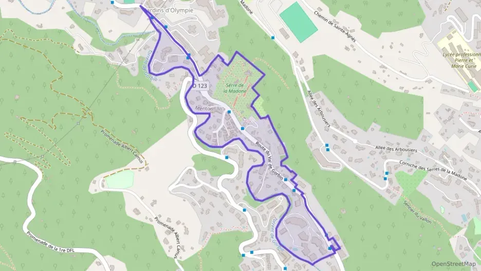 Appartement 48 m² une piece à vendre à Menton