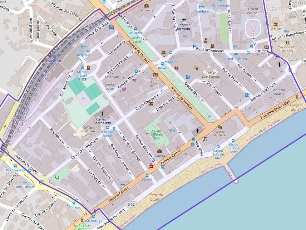 Appartement 50 m² deux pieces à vendre à Menton