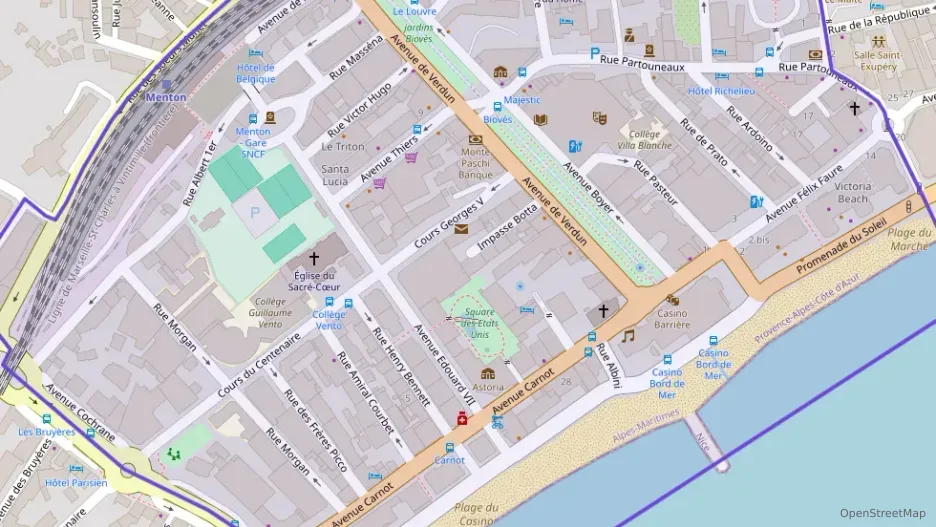 Appartement 50 m² deux pieces à vendre à Menton