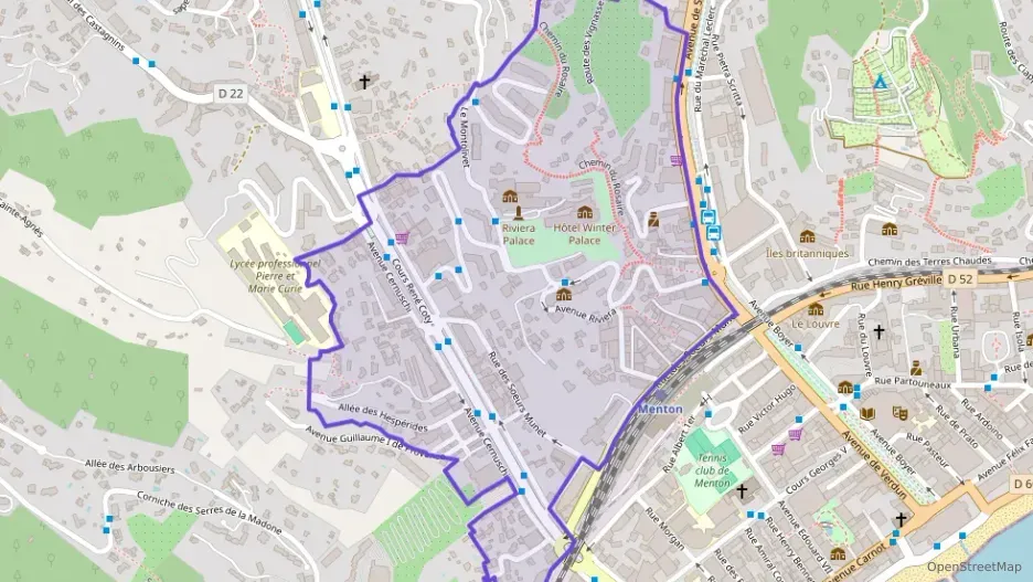 Appartement 38 m² deux pieces à vendre à Menton