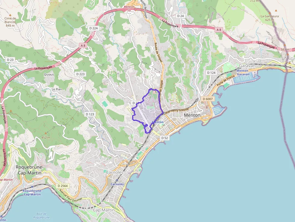 Appartement 37 m² deux pieces à vendre à Menton