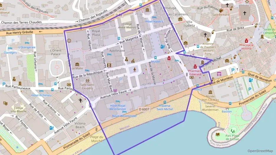 Appartement 20 m² une piece à vendre à Menton