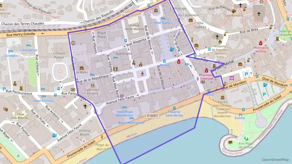 Appartement 39 m² deux pieces à vendre à Menton