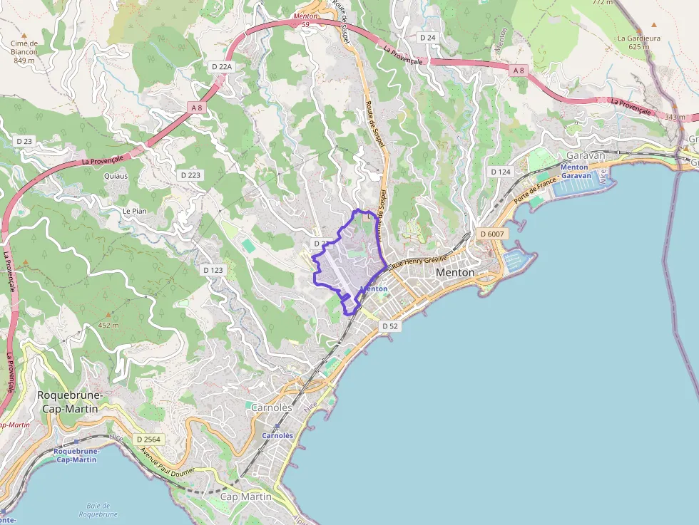 Appartement 34 m² deux pieces à vendre à Menton