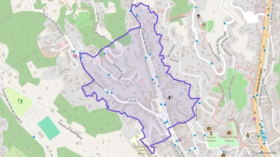 Appartement 37 m² une piece à vendre à Menton