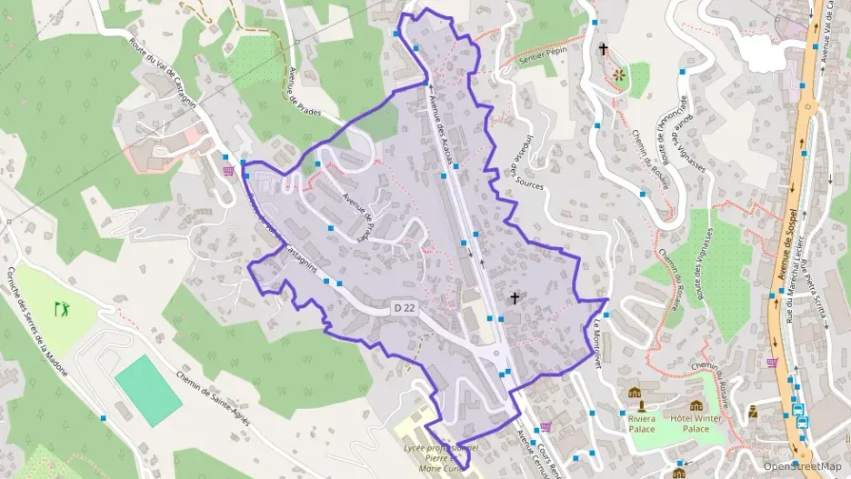 Appartement 65 m² trois pièces à vendre à Menton