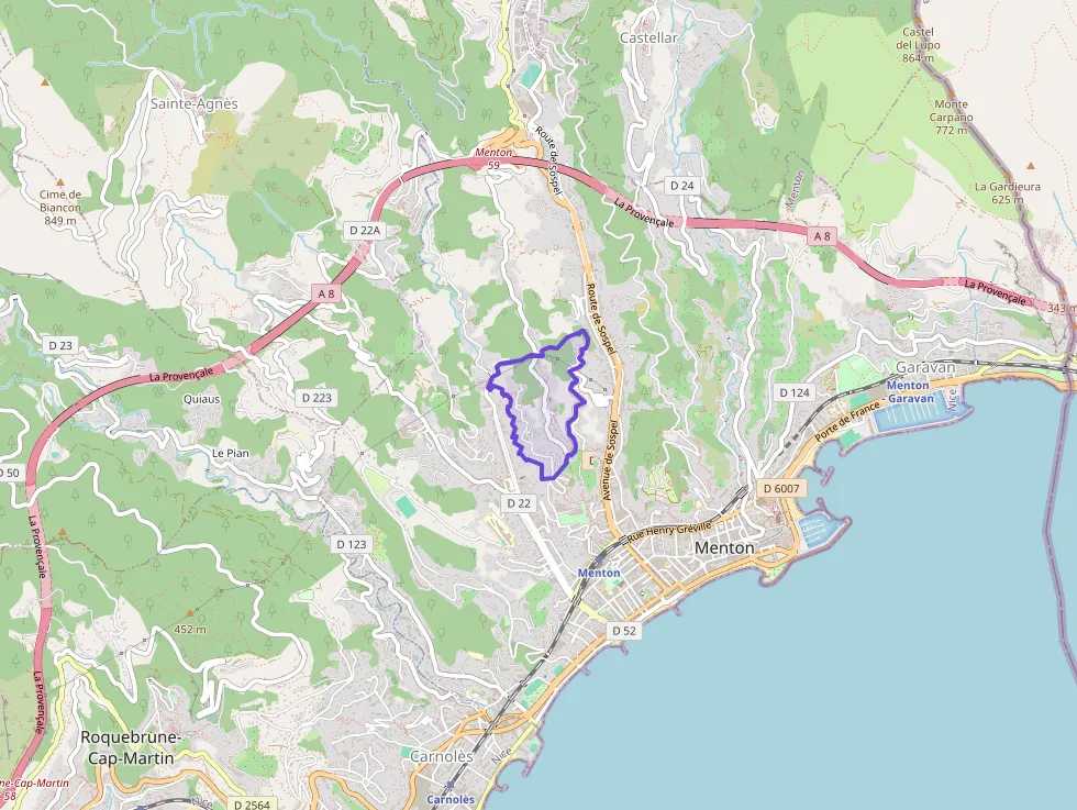 Appartement 28 m² une piece à vendre à Menton