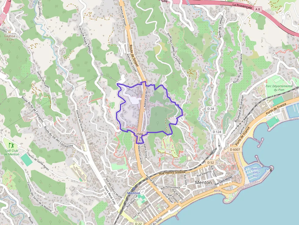 Appartement 70 m² trois pièces à vendre à Menton