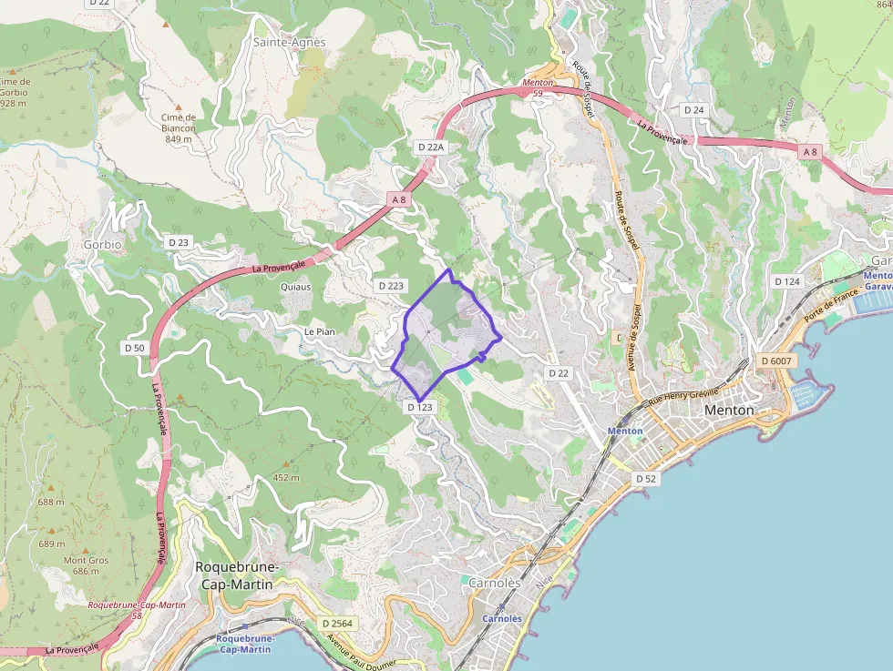 Appartement 38 m² deux pieces à vendre à Menton