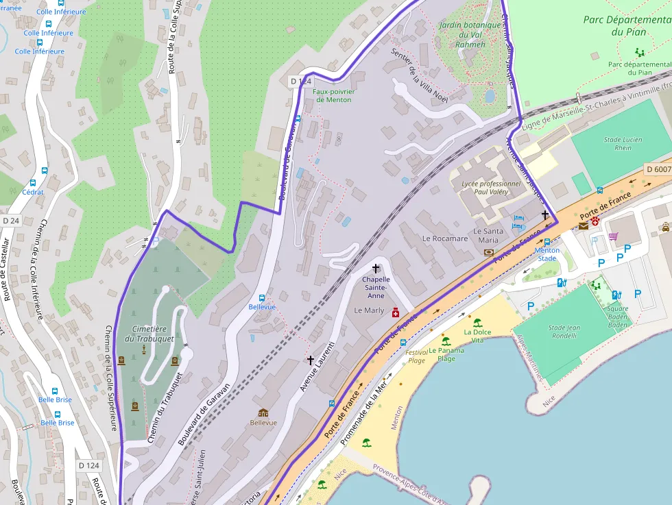 Appartement 30 m² une piece à vendre à Menton