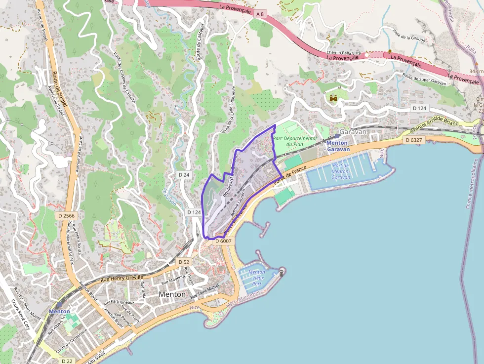 Appartement 30 m² une piece à vendre à Menton