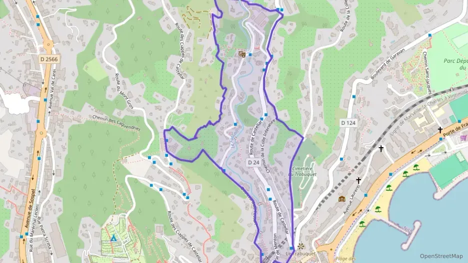 Appartement 50 m² deux pieces à vendre à Menton