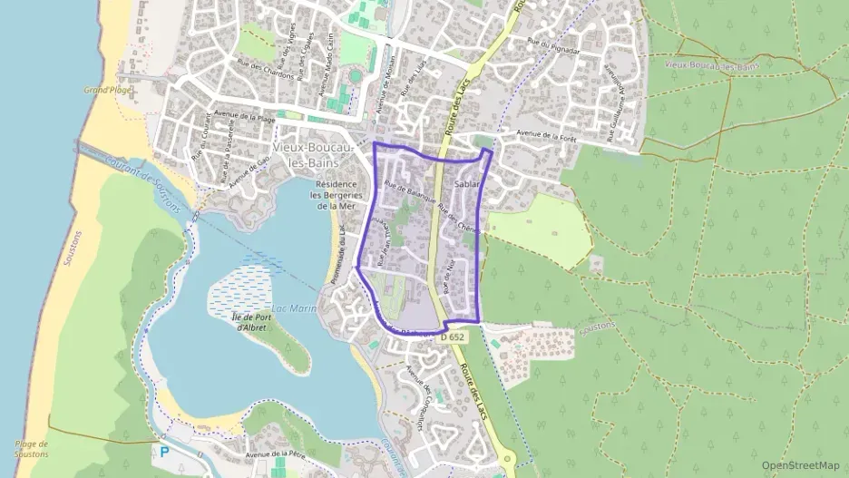 Appartement 42 m² trois pièces à vendre à Vieux-Boucau-les-Bains