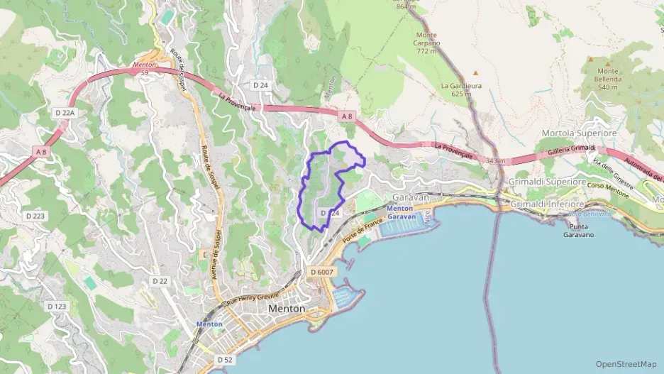 Appartement 52 m² deux pieces à vendre à Menton Appartement 52 m² deux pieces à vendre à Menton