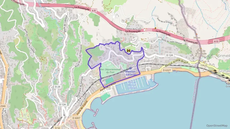 Appartement 40 m² deux pieces à vendre à Menton