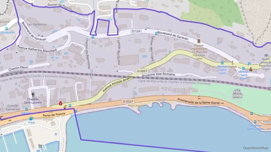 Appartement 66 m² deux pieces à vendre à Menton