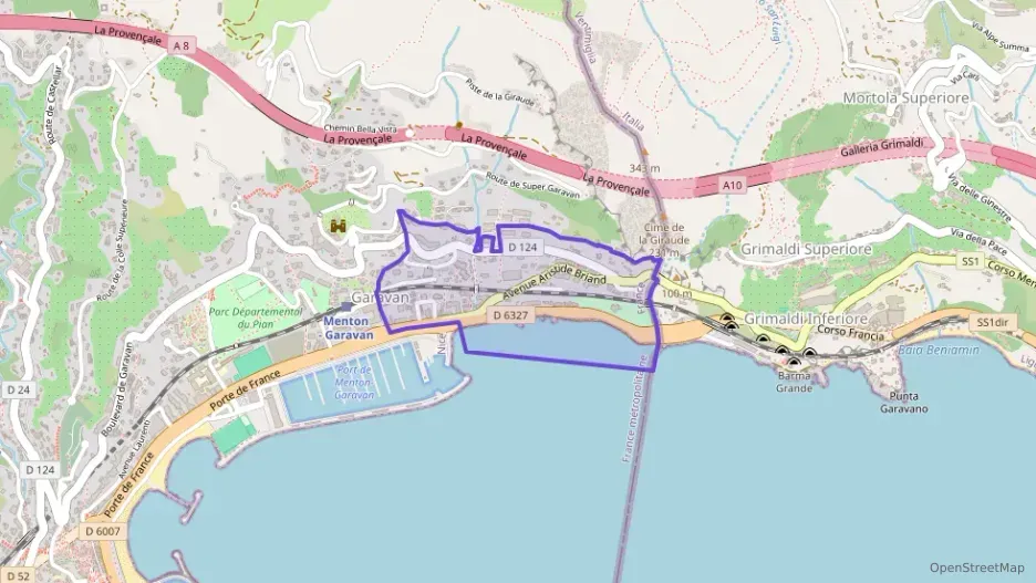 Appartement 66 m² deux pieces à vendre à Menton