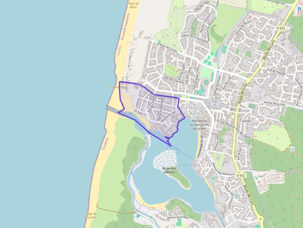 Appartement 44 m² trois pièces à vendre à Vieux-Boucau-les-Bains