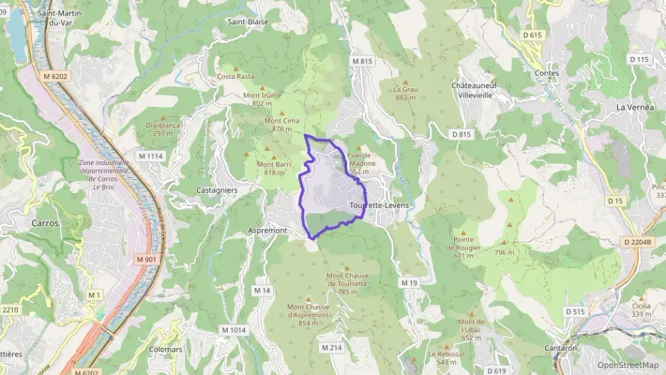 Appartement 80 m² quatre pièces à vendre à Tourrette-Levens Appartement 80 m² quatre pièces à vendre à Tourrette-Levens