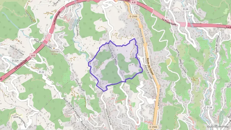 Appartement 50 m² trois pièces à vendre à Menton