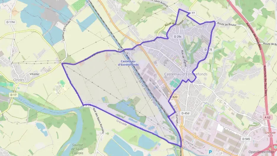 Appartement 94 m² quatre pièces à vendre à Castelnau-d`Estrétefonds Appartement 94 m² quatre pièces à vendre à Castelnau-d`Estrétefonds