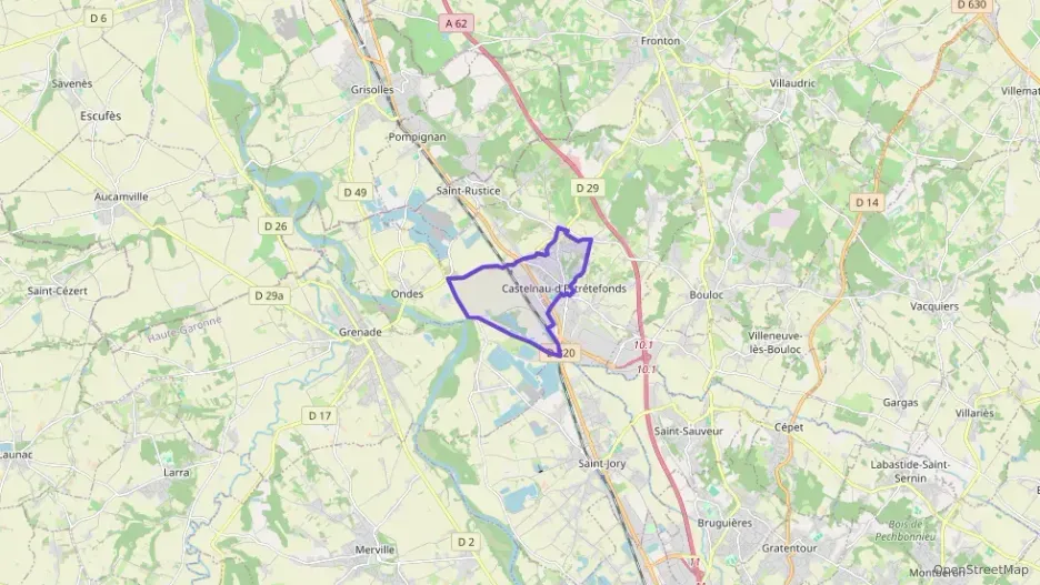 Appartement 94 m² quatre pièces à vendre à Castelnau-d`Estrétefonds Appartement 94 m² quatre pièces à vendre à Castelnau-d`Estrétefonds