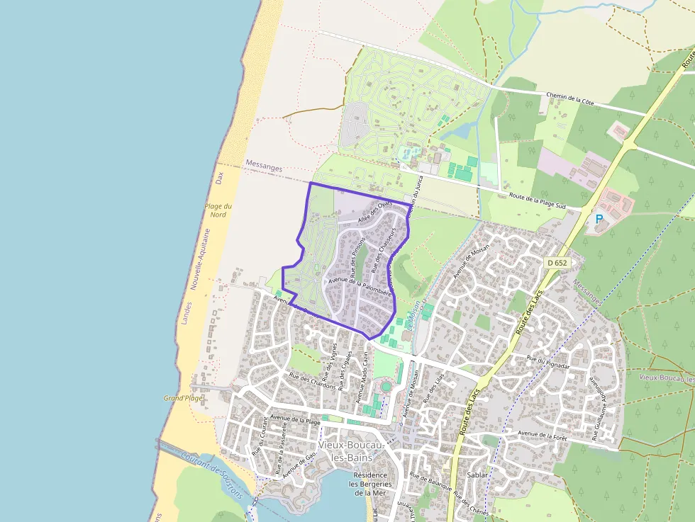 Appartement 51 m² trois pièces à vendre à Vieux-Boucau-les-Bains