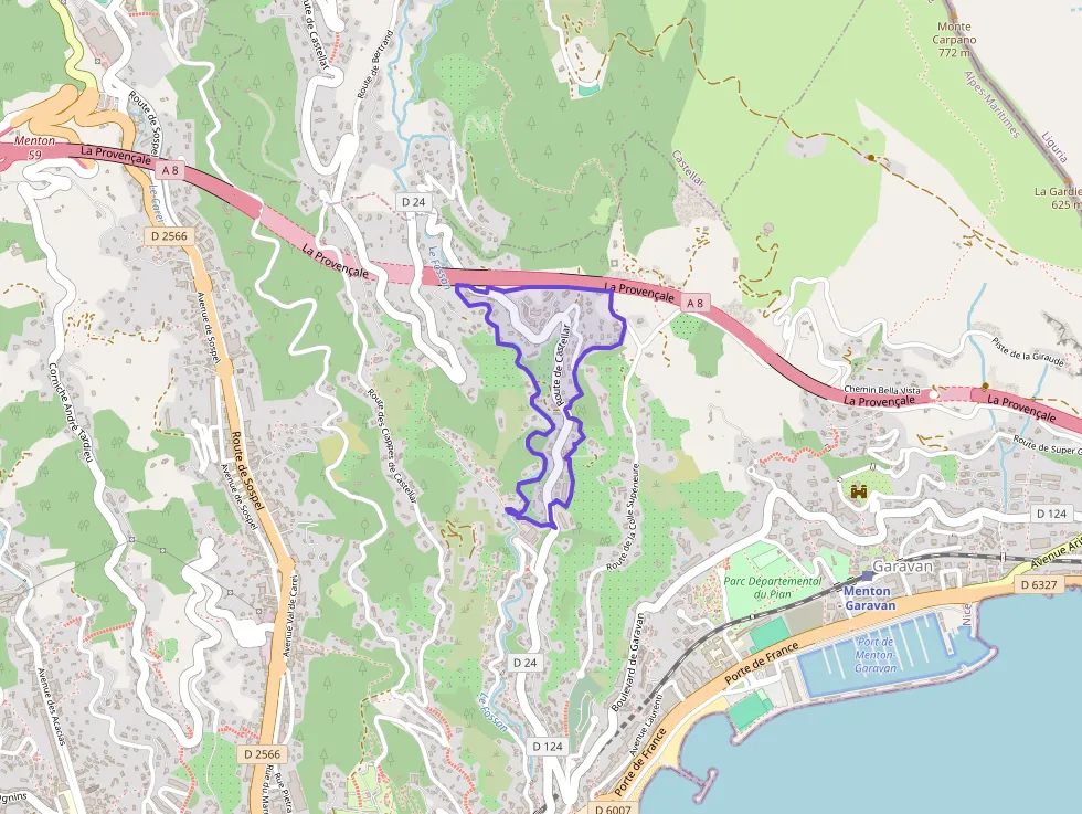 Appartement 85 m² quatre pièces à vendre à Menton