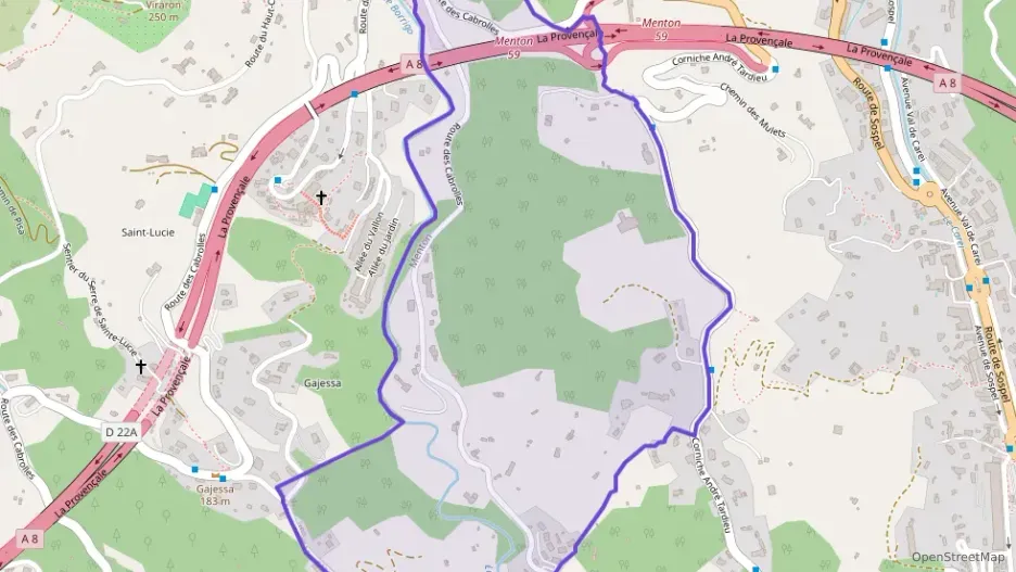 Appartement 99 m² deux pieces à vendre à Menton