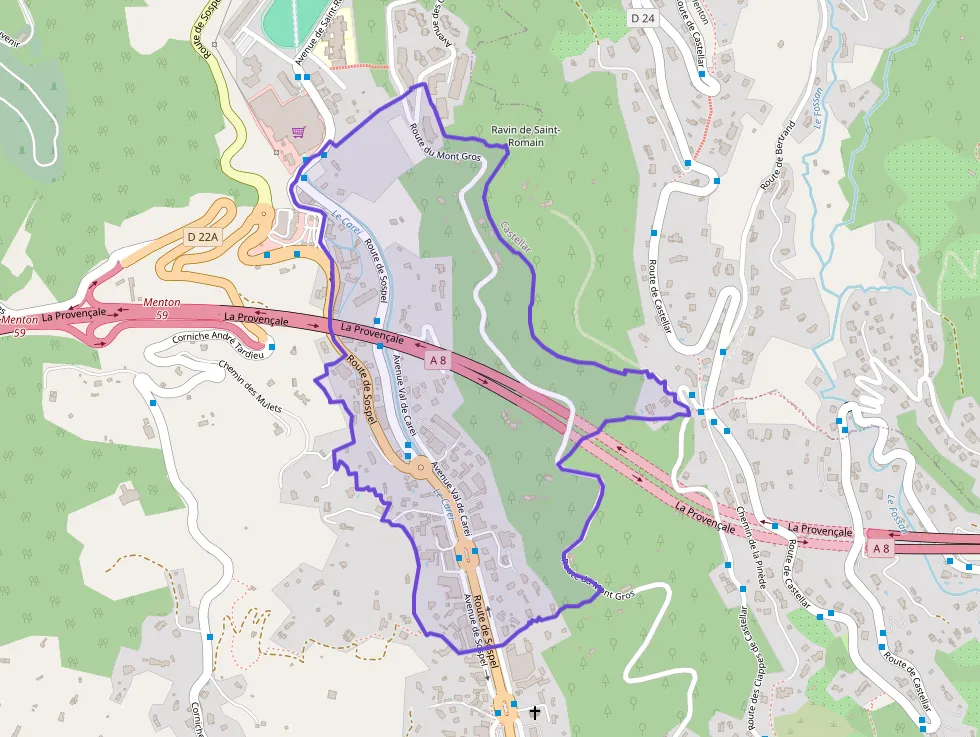Appartement 48 m² deux pieces à vendre à Menton