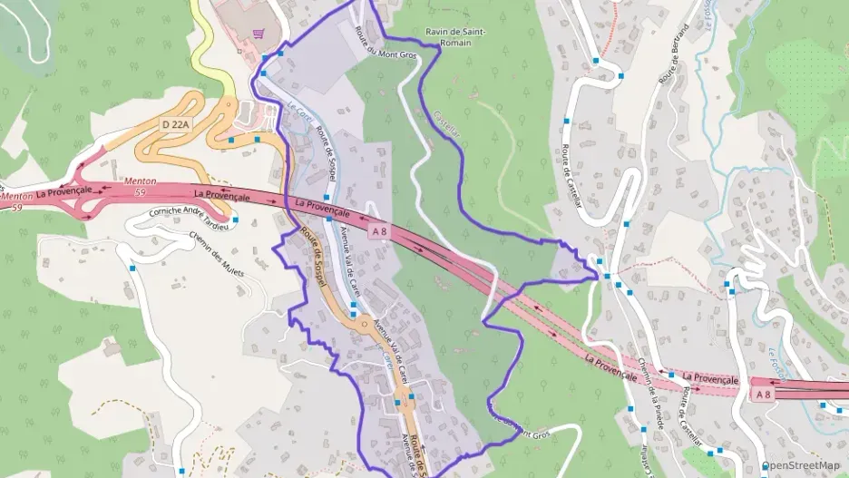 Appartement 48 m² deux pieces à vendre à Menton