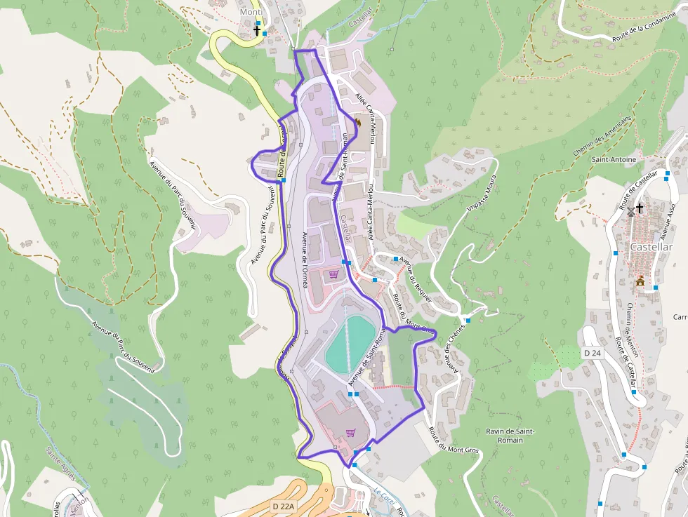 Appartement 61 m² trois pièces à vendre à Menton