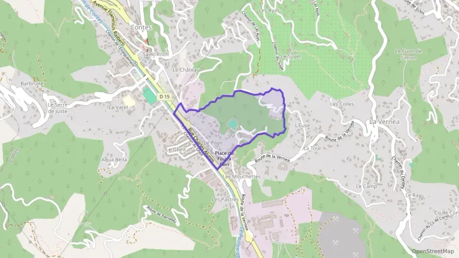 Appartement 40 m² deux pieces à vendre à Contes