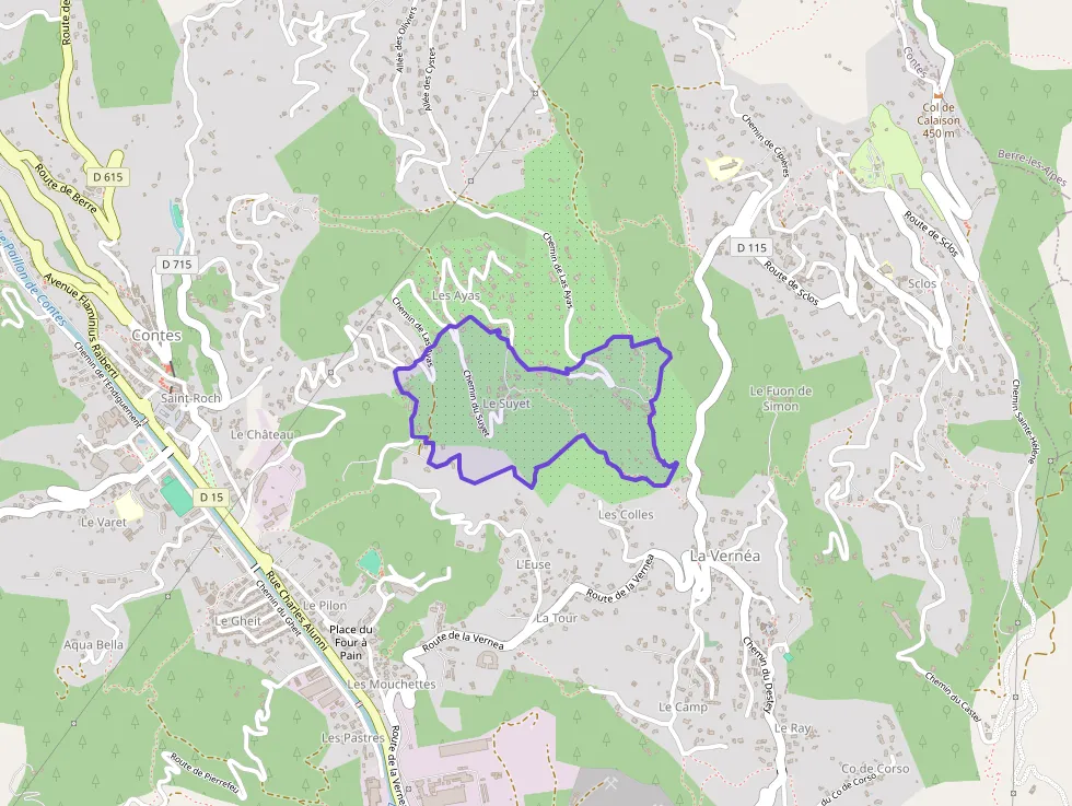 Appartement 90 m² trois pièces à vendre à Contes