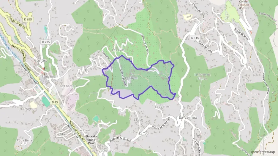 Appartement 90 m² trois pièces à vendre à Contes