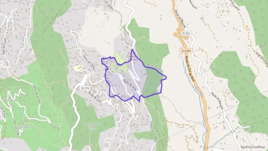 Appartement 49 m² trois pièces à vendre à Contes