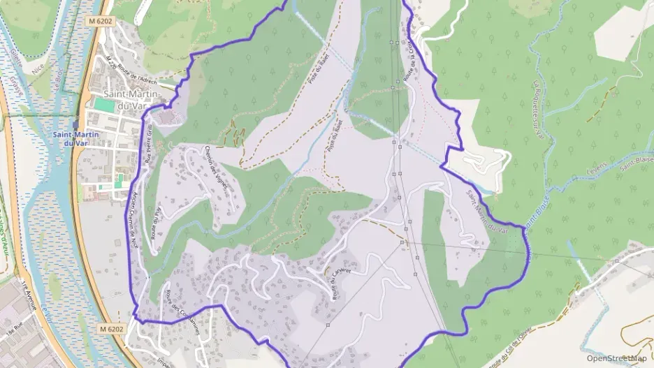 Appartement 60 m² trois pièces à vendre à Saint-Martin-du-Var