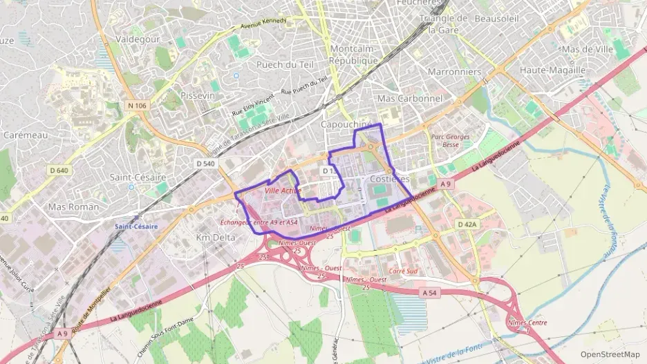 Appartement 60 m² trois pièces à vendre à Nîmes