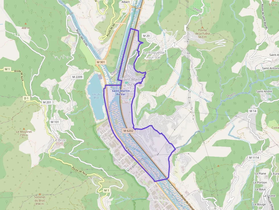 Appartement 51 m² trois pièces à vendre à Saint-Martin-du-Var