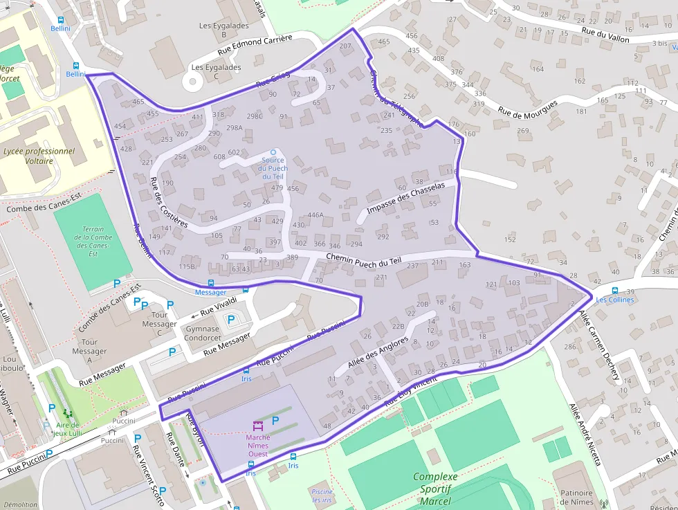 Appartement 103 m² quatre pièces à vendre à Nîmes