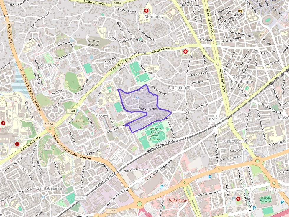 Appartement 103 m² quatre pièces à vendre à Nîmes