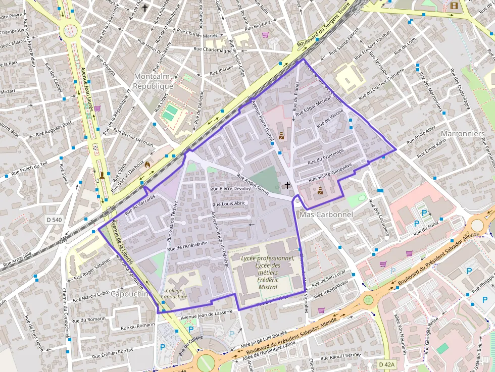 Appartement 55 m² trois pièces à vendre à Nîmes